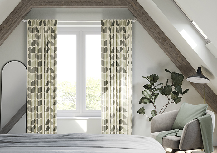 Orla Kiely Multi Stem, Warm Grey - Made to Measure Curtains - Image 3